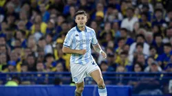 Gabriel Rojas, el lateral izquierdo de Racing.