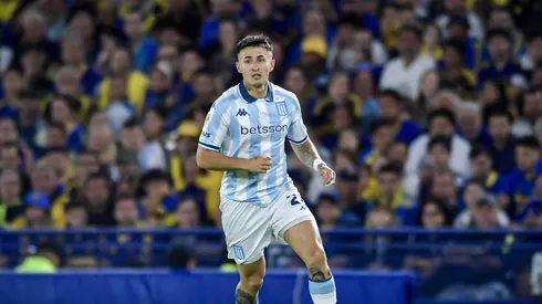 Gabriel Rojas, el lateral izquierdo de Racing.