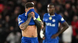 Enzo Fernández en la derrota de Chelsea ante PSG.