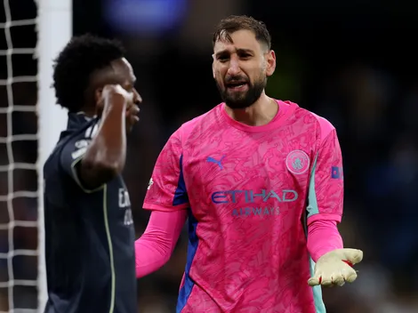 Todas las provocaciones de Vinícius a los hinchas de Manchester City en la victoria de Real Madrid