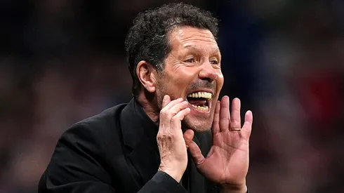 Diego Simeone, entrenador de Atlético de Madrid.