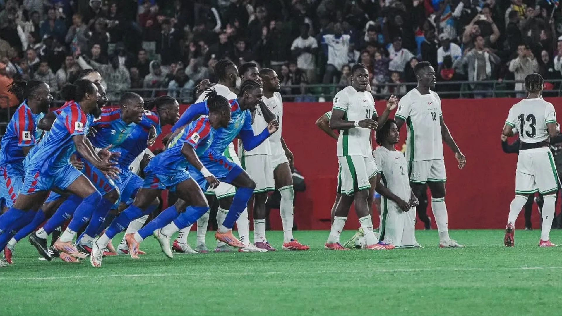 Nigeria intentó ocupar el lugar de RD Congo en el repechaje. (fecofadrc)