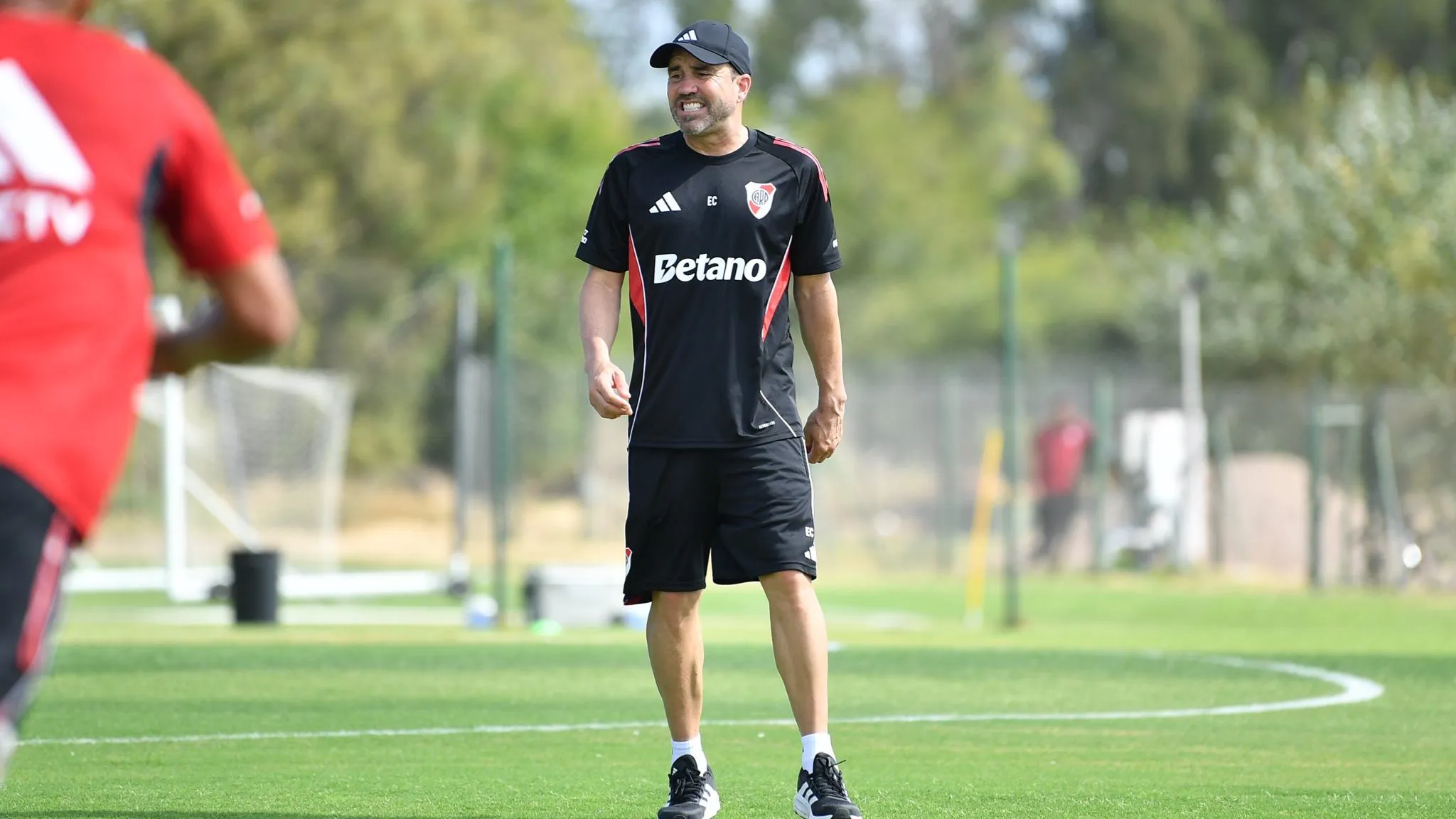 Eduardo Coudet, director técnico de River Plate.