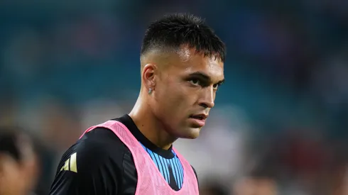 Lautaro Martínez, delantero argentino.