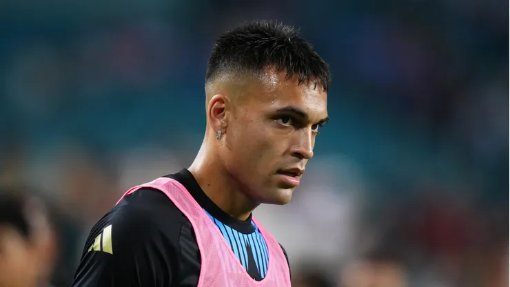 Lautaro Martínez, delantero argentino.