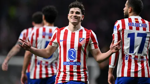 Julián Alvarez suma 46 goles y 16 asistencias en 100 partidos como jugador del Atlético de Madrid.