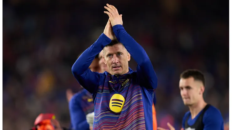 Robert Lewandowski, delantero de Barcelona.