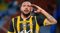 Andrés Chávez en su paso por The Strongest.