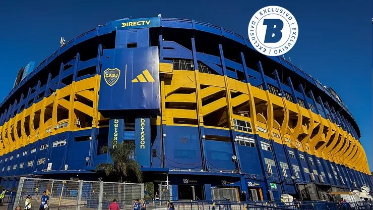 La Bombonera, estadio de Boca Juniors.