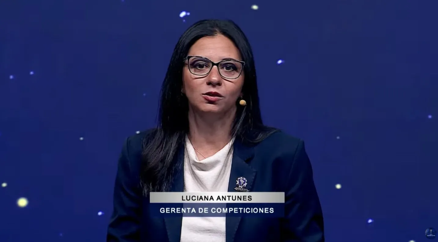Luciana Antunes, Gerenta de Competiciones de CONMEBOL. (Foto: CONMEBOL)