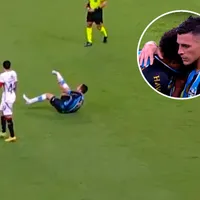 La escalofriante lesión de tobillo que sufrió Marlon en Gremio