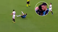 La escalofriante lesión de tobillo que sufrió Marlon en Gremio