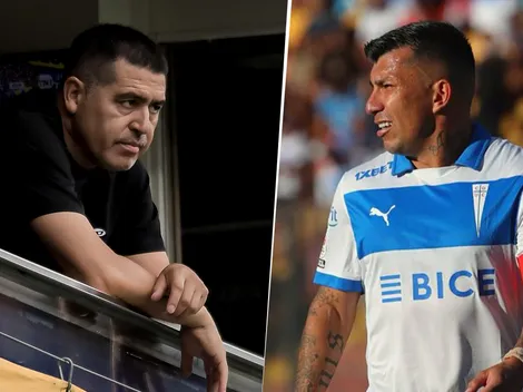 El mensaje de Gary Medel a Riquelme palpitando el Boca - U. Católica