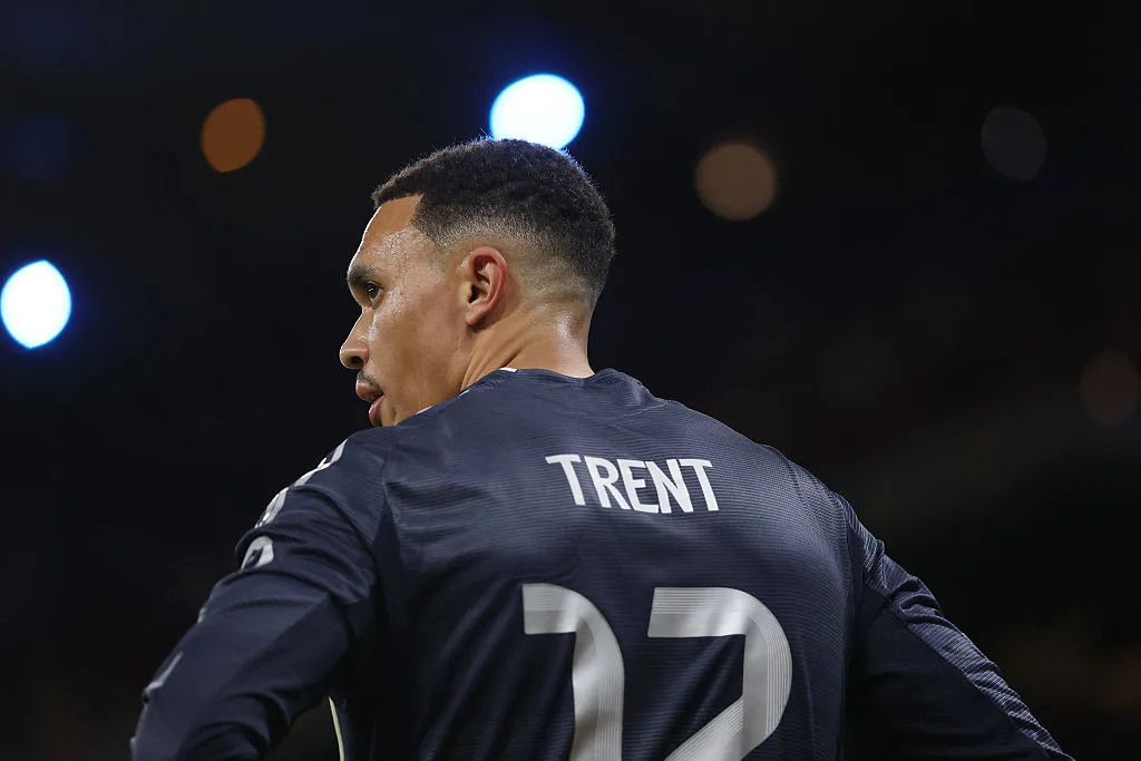 Trent Alexander-Arnold muy posiblemente no juegue el Mundial 2026. (Getty)