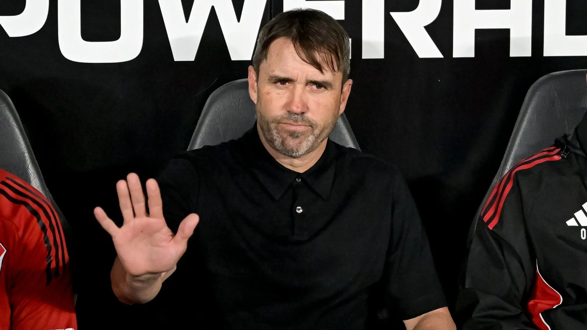 Eduardo Coudet, entrenador de River Plate.