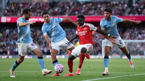 Arsenal y Manchester City empataron 1-1 por la jornada 5 de la Premier League 2025/26.
