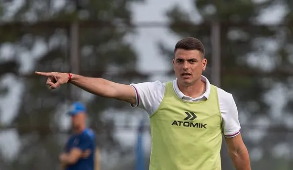 Alan Capobianco, DT interino de San Lorenzo. (@capobianco.dt)