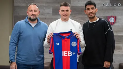 Mariano Fanesi, Alan Capobianco y Pablo Alvarado.