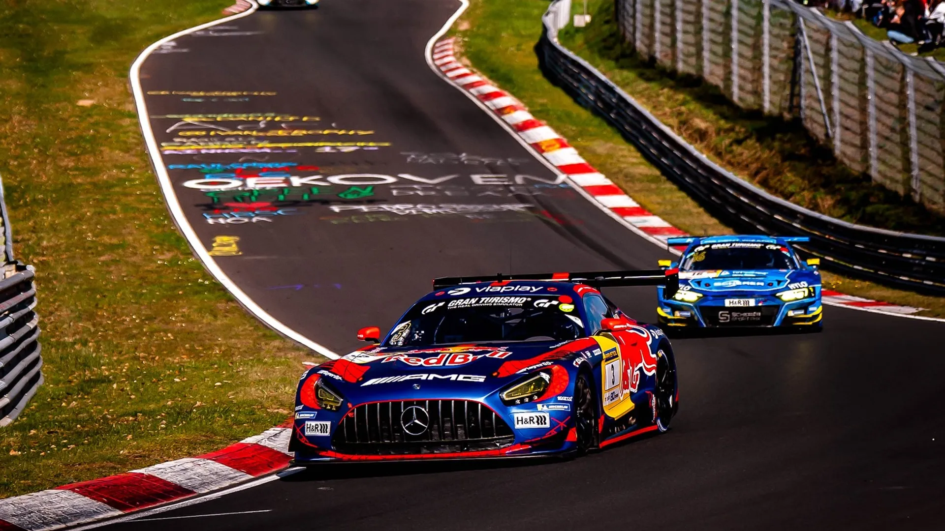 Verstappen ganó en Nürburgring, en su preparación para las 24 horas. (Prensa Verstappen Racing)