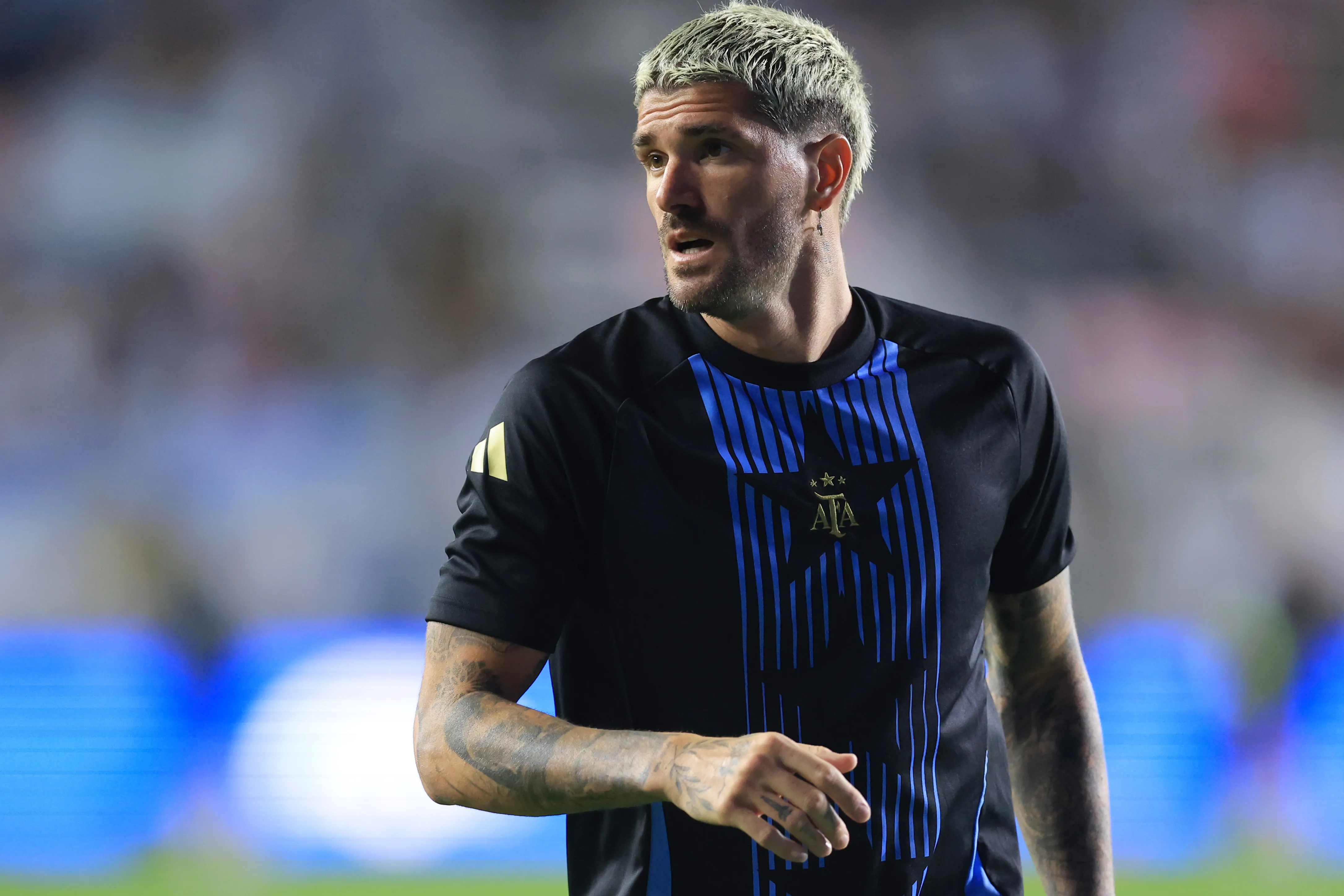 De Paul encendió las alarmas en la Selección (Getty Images).