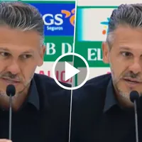 Tenso cruce de Martín Demichelis con un periodista en Mallorca