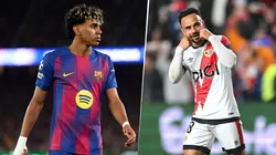 Barcelona y Rayo Vallecano se enfrentan por LaLiga.