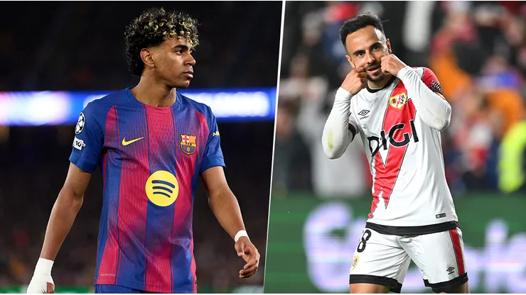 Barcelona y Rayo Vallecano se enfrentan por LaLiga.