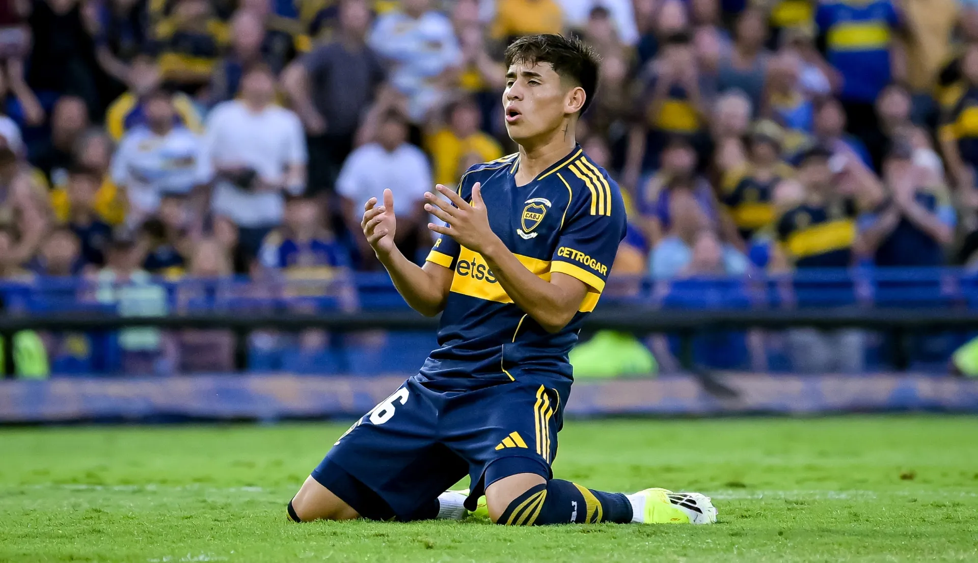 Tomás Aranda, futbolista de Boca.