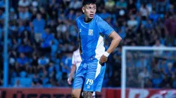 Tobías Leiva, futbolista de Estudiantes de Río Cuarto.