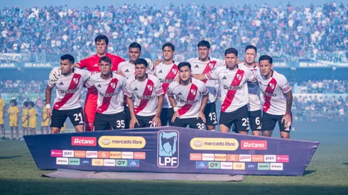 Los once titulares de River en Río Cuarto.