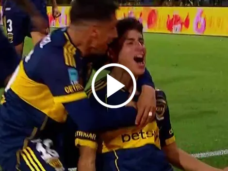 El golazo de Tomás Aranda para el 1-0 de Boca vs. Instituto