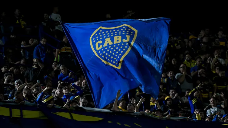 Los hinchas de Boca ante Instituto.