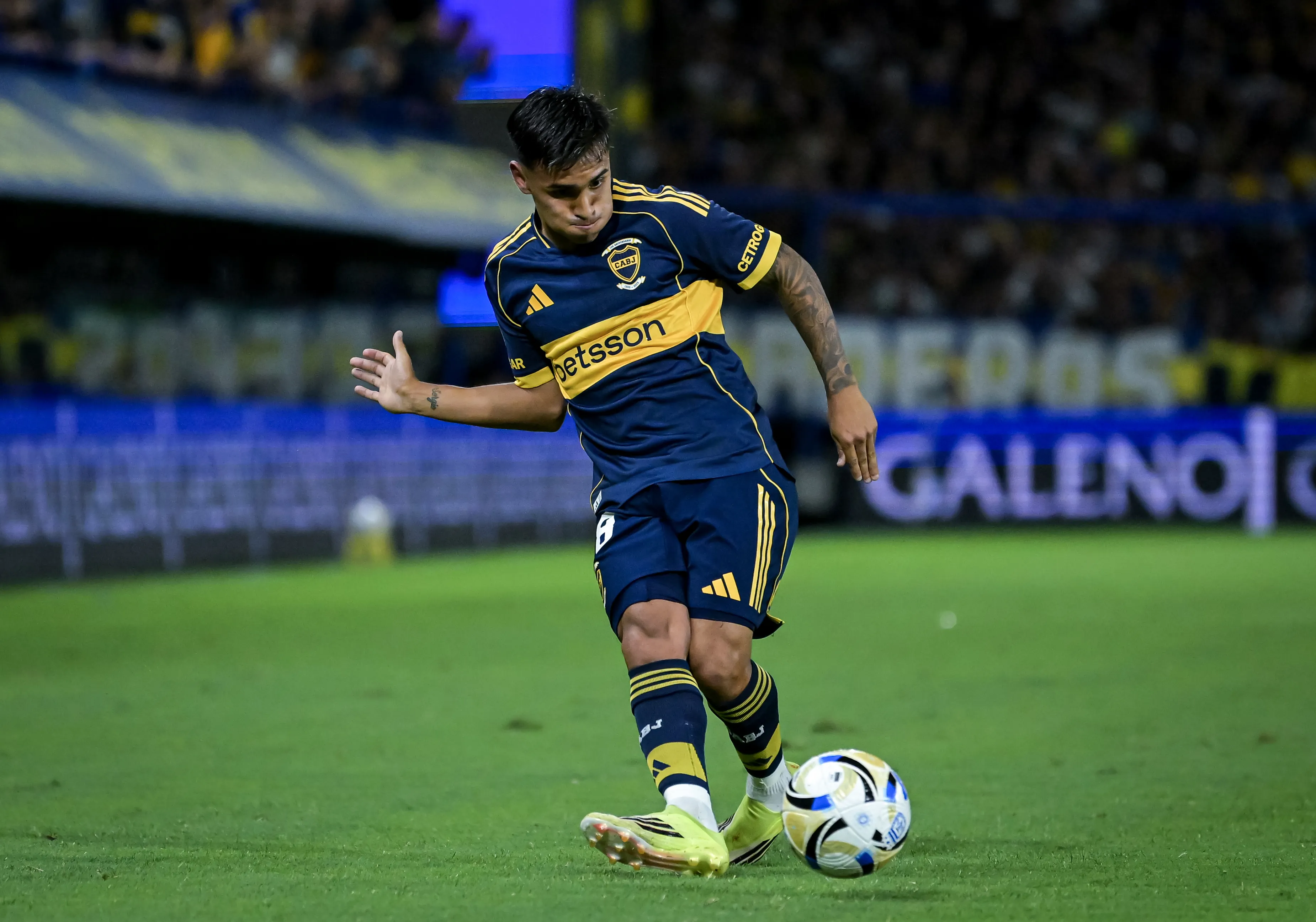 Milton Delgado, mediocampista de Boca. (Getty Images)
