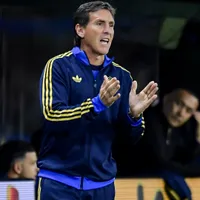 No se vio en TV: los efusivos festejos de Úbeda en los goles de Boca ante Instituto