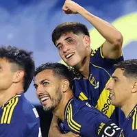 Tomás Aranda destacó el rol de Paredes tras convertir su primer gol en Boca: “Siempre está apoyándome”