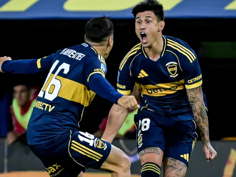 El elogio de Merentiel a Bareiro tras el triunfo de Boca: “Hace un esfuerzo enorme”