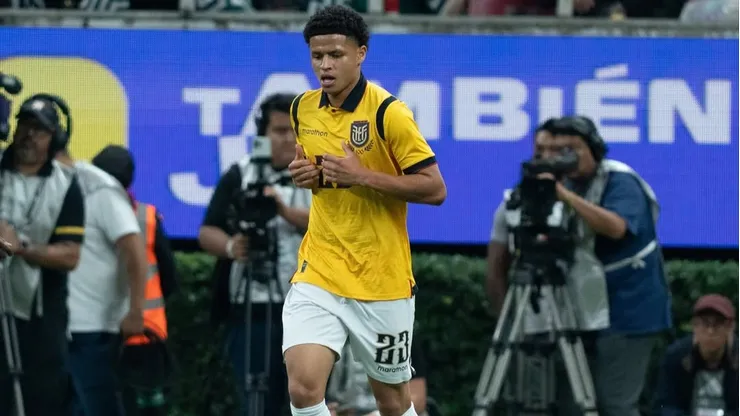 Patrik Mercado, la baja sensible que se lamenta Ecuador de cara al Mundial.