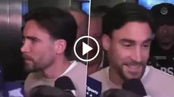 Nicolás Tagliafico pidió que lo dejen tranquilo cuando le preguntaron por su vuelta al Fútbol Argentino.