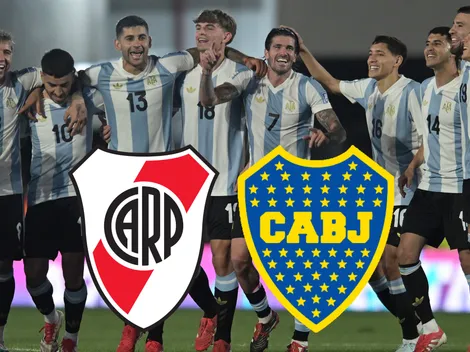 Brilla en la Selección Argentina y aunque nunca jugó en River advirtió: ''No hay ninguna chance de que juegue en Boca''