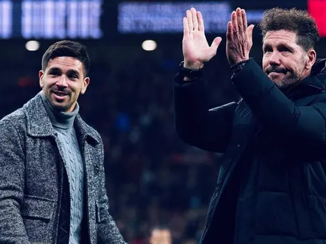 La reacción del Cholo al ser consultado por la posible llegada de Gio Simeone a River