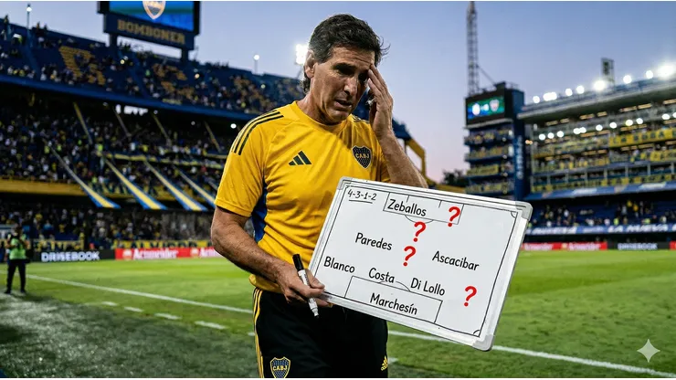 El tremendo 11 de Boca si no tuviera lesionados