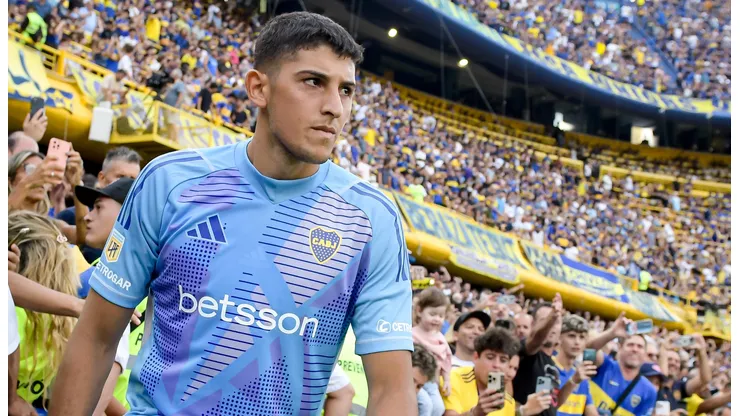 Leandro Brey, arquero de Boca.