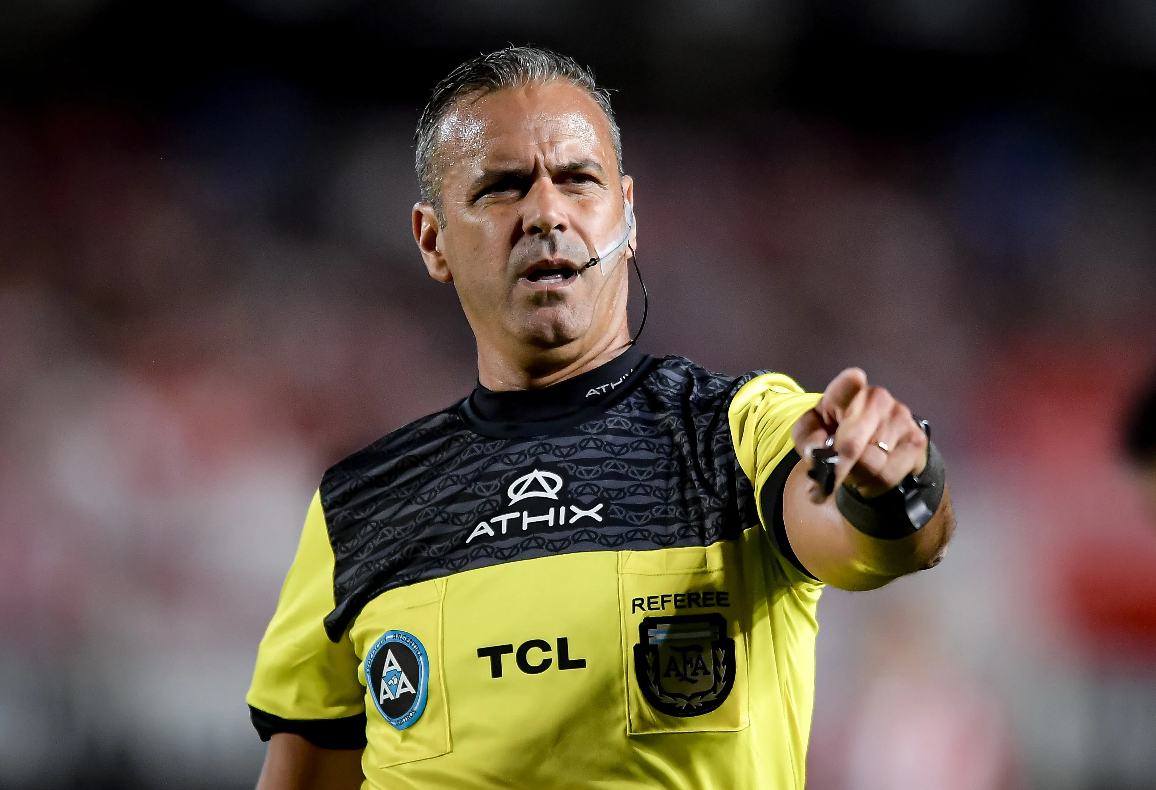 Ariel Penel, el ábitro desginado para Riestra vs. San Lorenzo. (Getty Images)