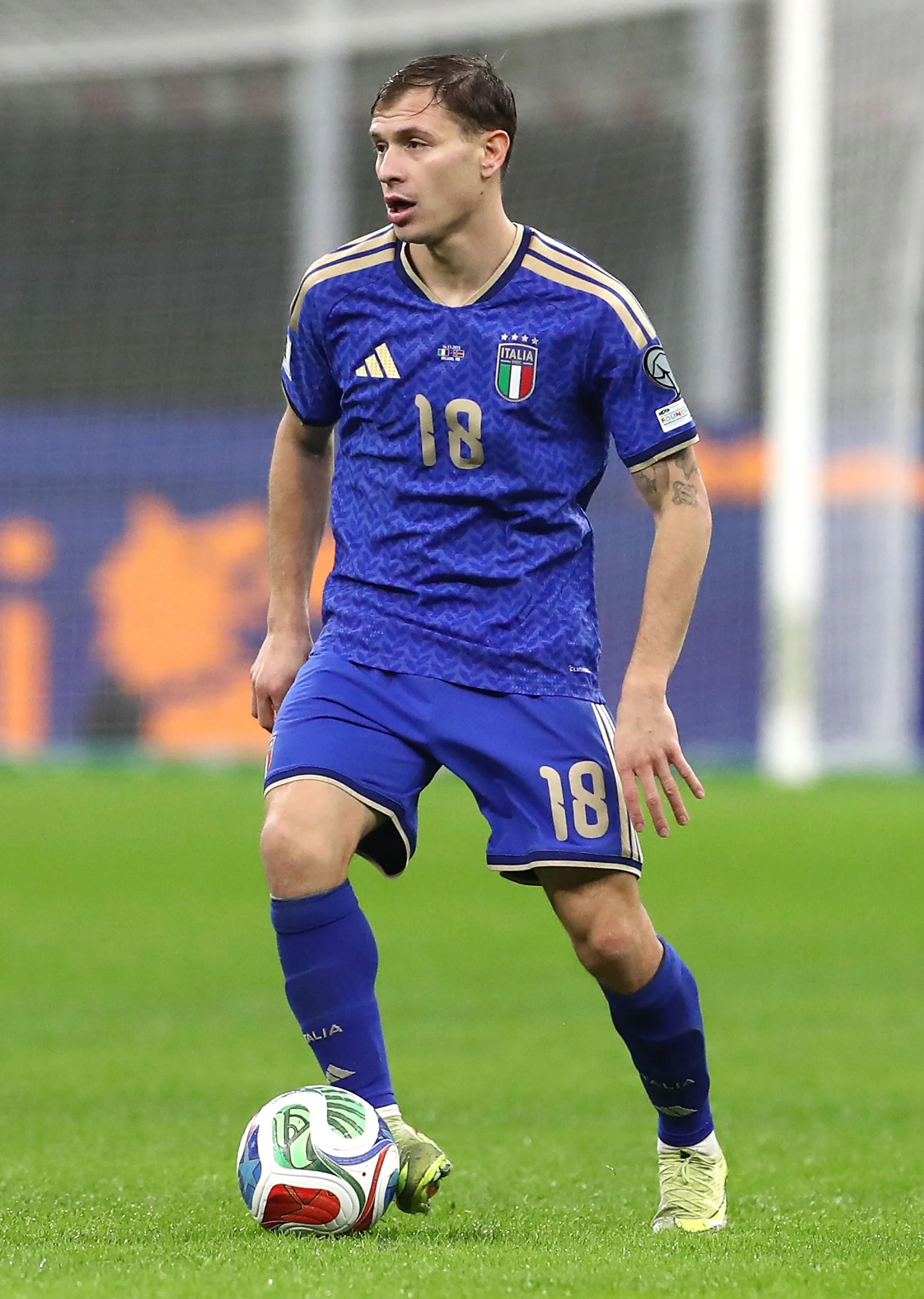 Nicolo’ Barella, jugador italiano. (Getty).