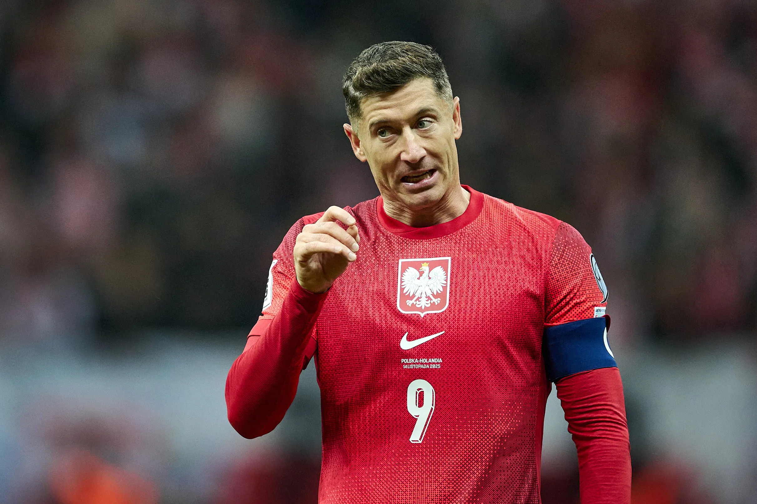 Robert Lewandowski, delantero polaco. (Getty).