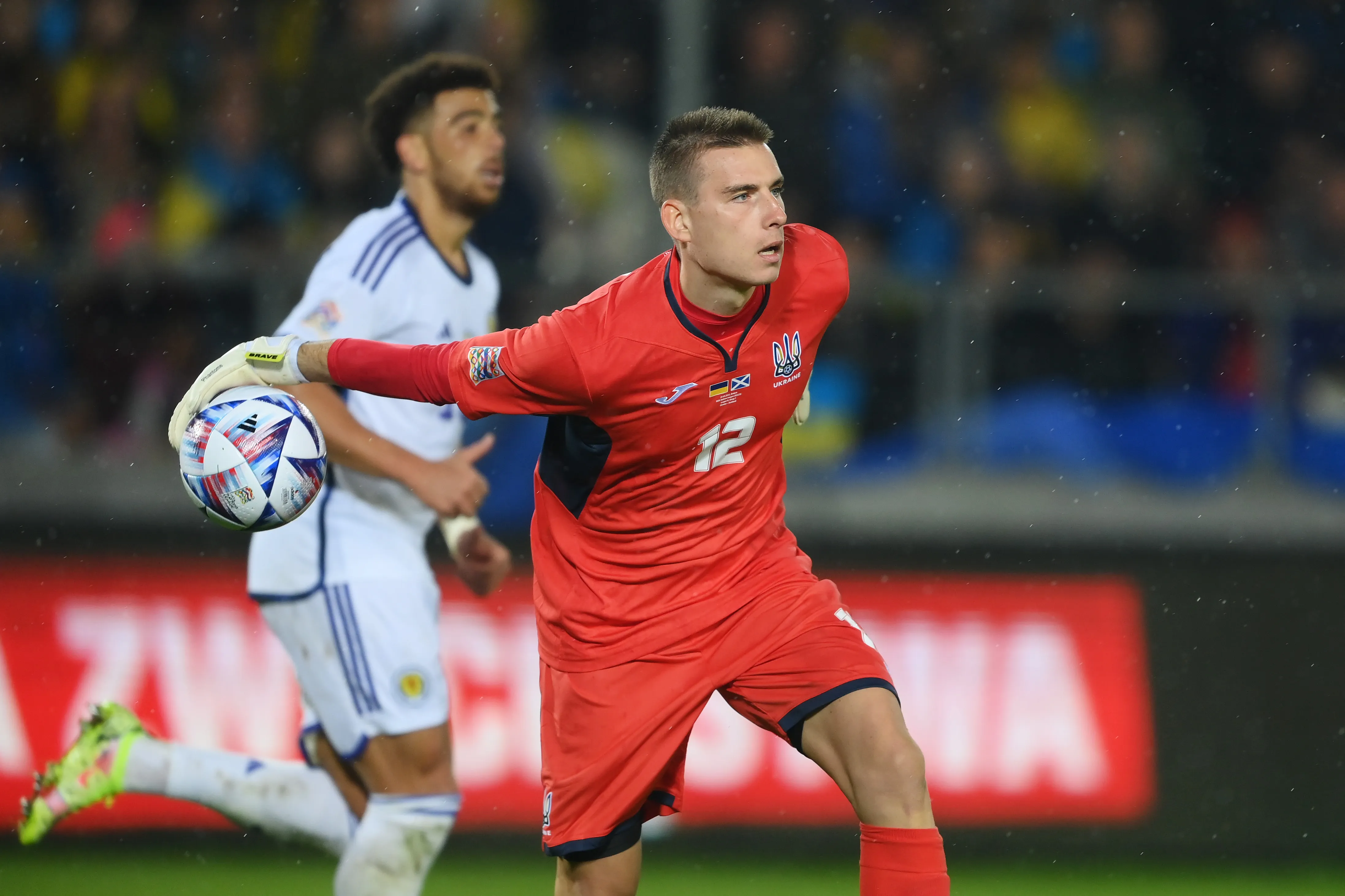 Andriy Lunin, arquero ucraniano. (Getty).