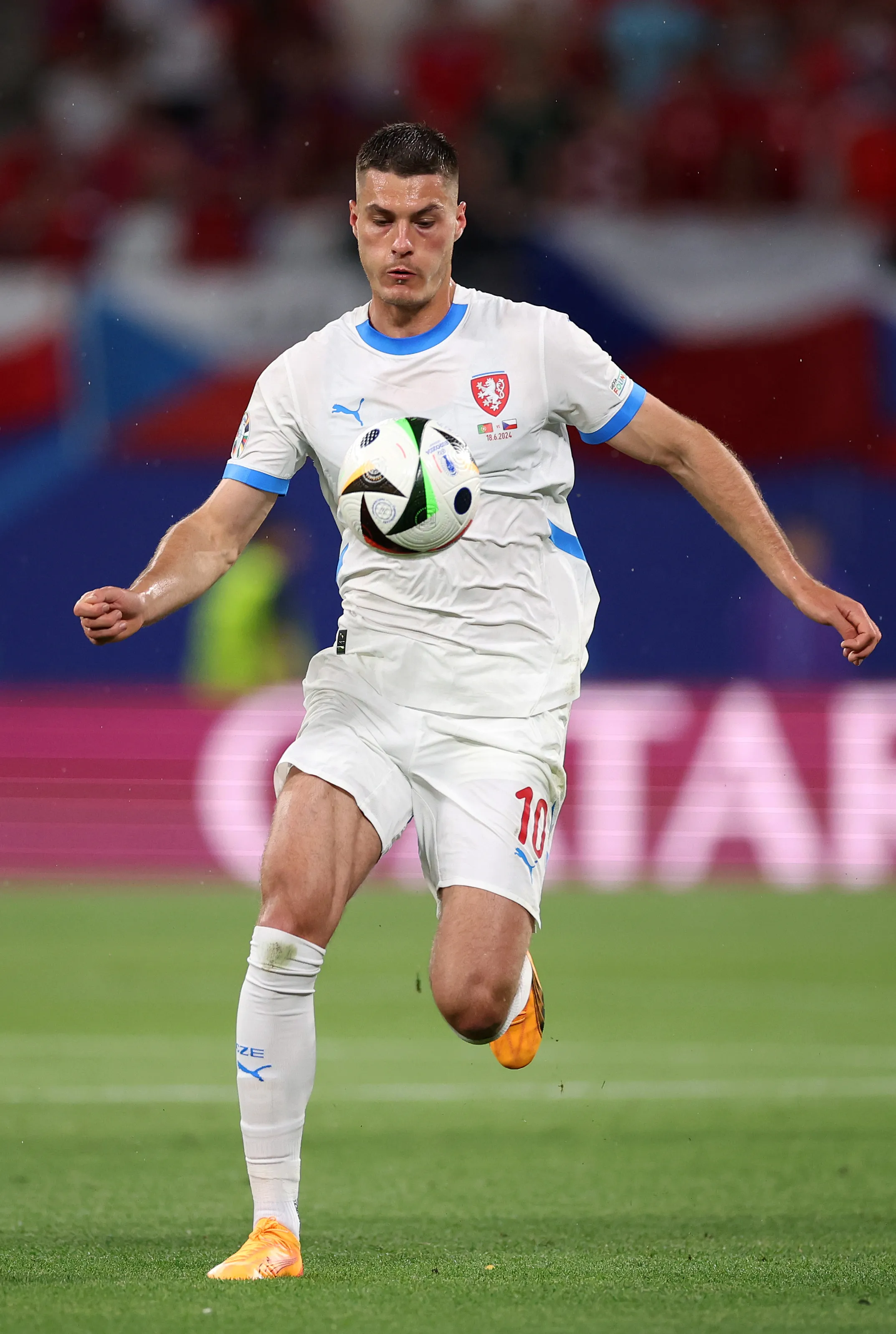 Patrik Schick, delantero checo. (Getty).