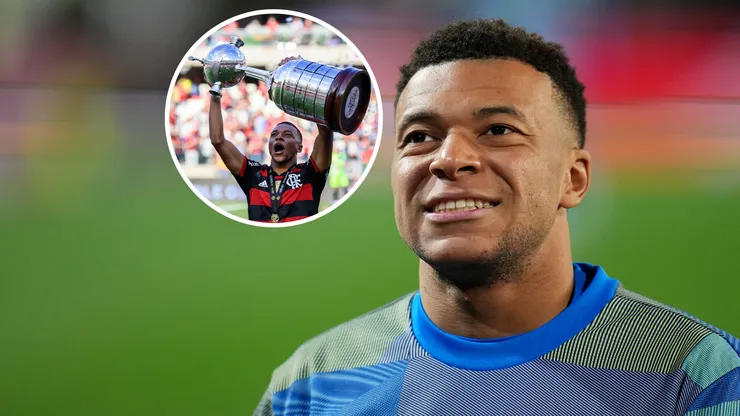 Kylian Mbappé no descartó jugar la Copa Libertadores con el Flamengo.