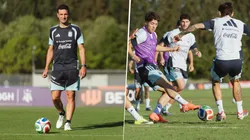La Selección Argentina jugará un amistoso con el Sub 20 el sábado en el predio de la AFA en Ezeiza.