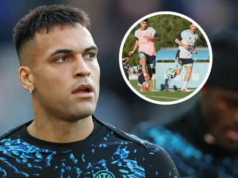La actividad de Lautaro Martínez mientras Argentina se prepara para el amistoso vs. Mauritania